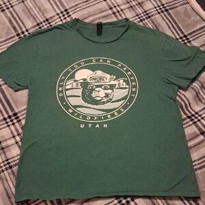 District Green Smokey Bear Tee